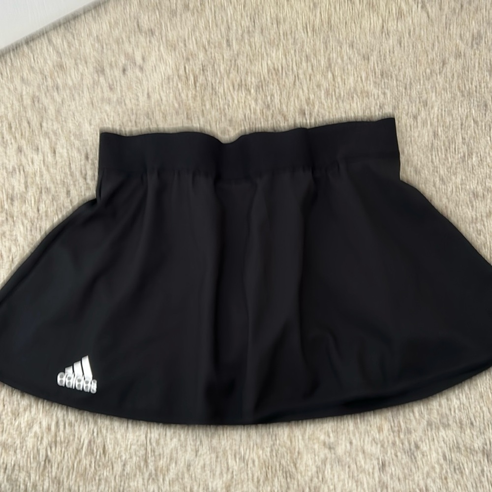 Adidas Black climalite tennis skirt